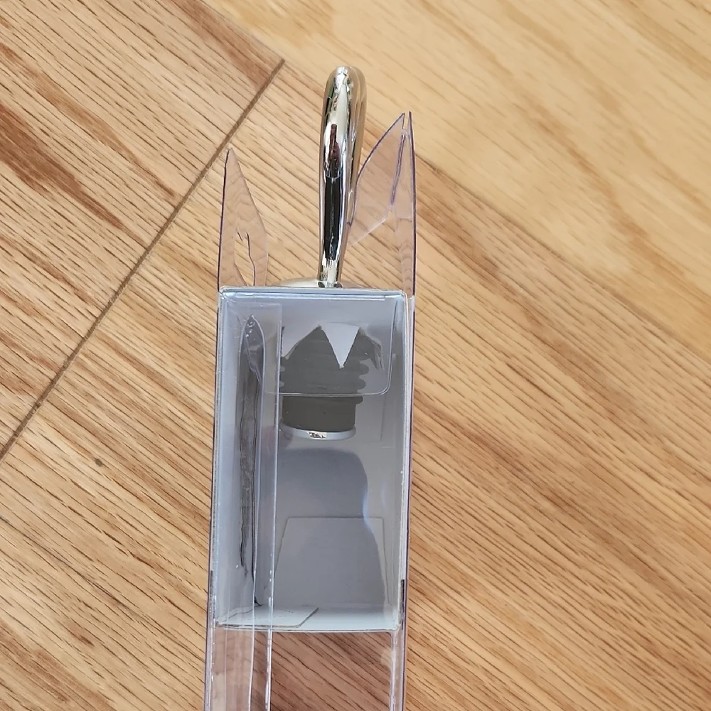 NIB Prodyne Silver Metal Bottle Stopper